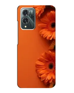 Чохол для ZTE Blade V40 Pro з картинкою «Помаранчеві гербери»