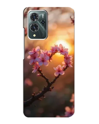Чохол для ZTE Blade V40 Pro з картинкою «Рожевий цвіт сердечко на тлі заходу» Чохол для ZTE Blade V40 Pro з картинкою «Рожевий цвіт сердечко на тлі заходу»