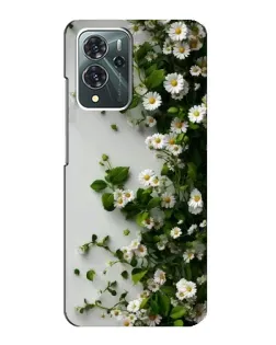 Чохол для ZTE Blade V40 Pro з картинкою «Гілка дрібних білих квітів»