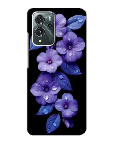 Чохол для ZTE Blade V40 Pro з картинкою «Фіолетові квіти з росою» Чохол для ZTE Blade V40 Pro з картинкою «Фіолетові квіти з росою»