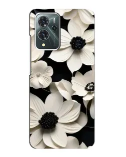 Чохол для ZTE Blade V40 Pro з картинкою «Об'ємні білі квіти»