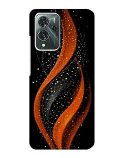 Чехол для ZTE Blade V40 Pro с картинкой «Огненная звездная волна»