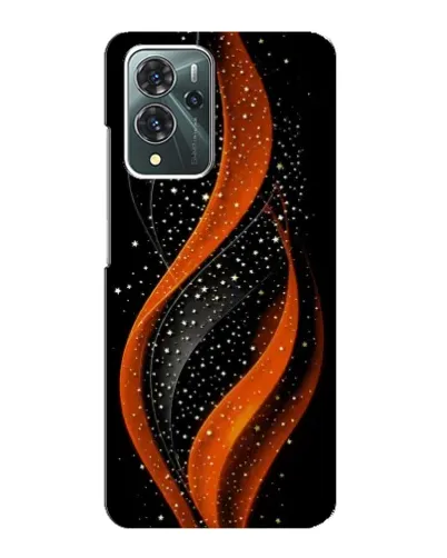 Чехол для ZTE Blade V40 Pro с картинкой «Огненная звездная волна»
