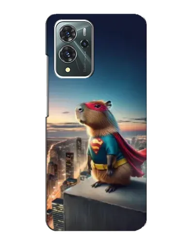 Чехол для ZTE Blade V40 Pro с картинкой «Капи-мен супергерой»