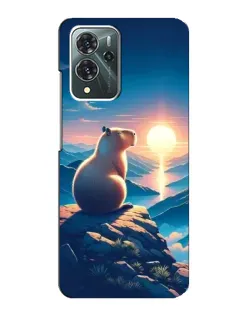 Чехол для ZTE Blade V40 Pro с картинкой «Закат солнца с капибарой» Чехол для ZTE Blade V40 Pro с картинкой «Закат солнца с капибарой»