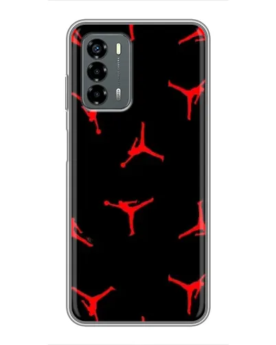 Чохол для Blade V40 Vita з картинкою «Jordan Red Pattern»