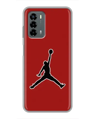 Чохол для Blade V40 Vita з картинкою «Jordan Red Back»