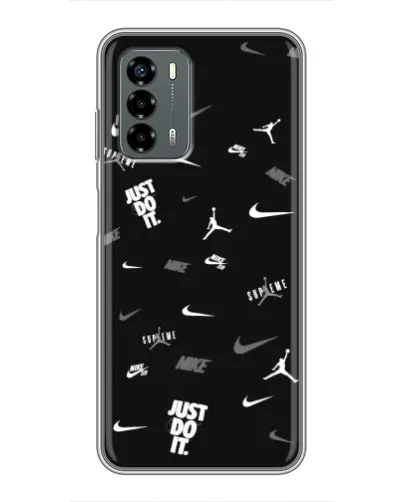 Чохол для Blade V40 Vita з картинкою «Nike Black Pattern»
