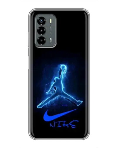 Чохол для Blade V40 Vita з картинкою «Jordan Neon Blue»