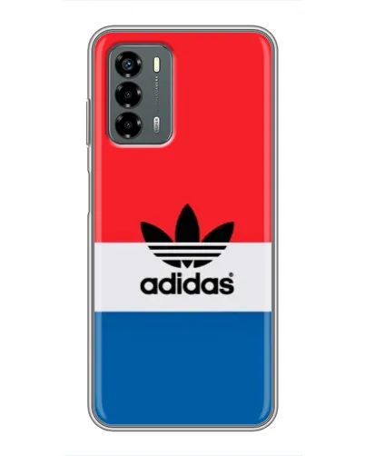 Чехол для Blade V40 Vita с картинкой «Ретро блоки Adidas»