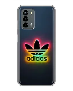 Чехол для Blade V40 Vita с картинкой «Неоновый Adidas»