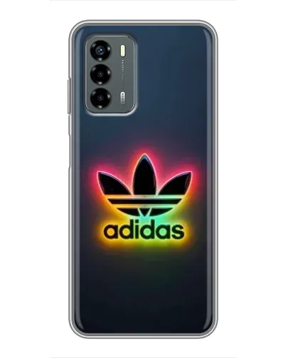 Чехол для Blade V40 Vita с картинкой «Неоновый Adidas»
