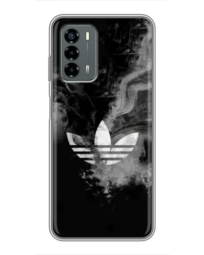 Чехол для Blade V40 Vita с картинкой «Абстрактный дым Adidas»