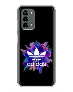 Чехол для Blade V40 Vita с картинкой «Взрыв красок Adidas»