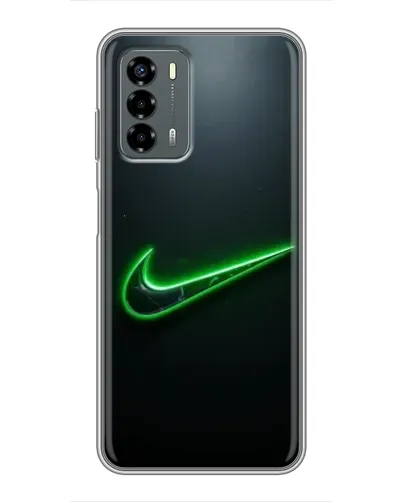 Чехол для Blade V40 Vita с картинкой «Неоновый контур Nike»