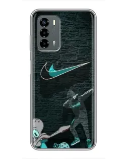 Чехол для Blade V40 Vita с картинкой «Спортивный арт Nike»