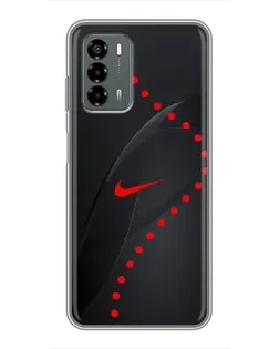 Чехол для Blade V40 Vita с картинкой «Абстрактный дизайн Nike»
