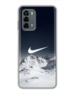 Чехол для Blade V40 Vita с картинкой «Nike — зимние горы»