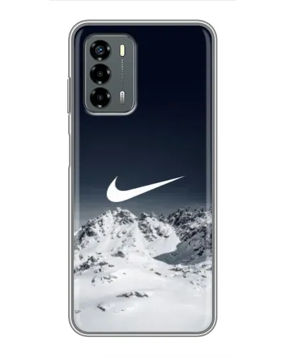 Чехол для Blade V40 Vita с картинкой «Nike — зимние горы»