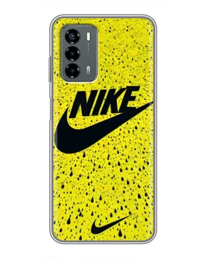 Чехол для Blade V40 Vita с картинкой «Желтый текстурный Nike»