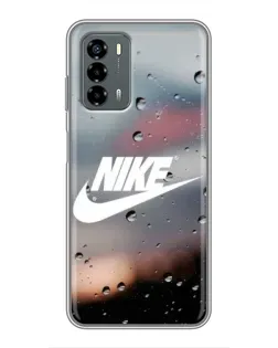 Чехол для Blade V40 Vita с картинкой «Nike в стиле ретро»