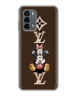 Чехол для Blade V40 Vita с картинкой «LV и Микки Маус»
