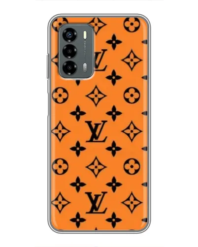 Чехол для Blade V40 Vita с картинкой «Оранжевый стиль LV»