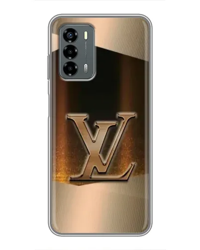 Чехол для Blade V40 Vita с картинкой «LV — золотое сияние»