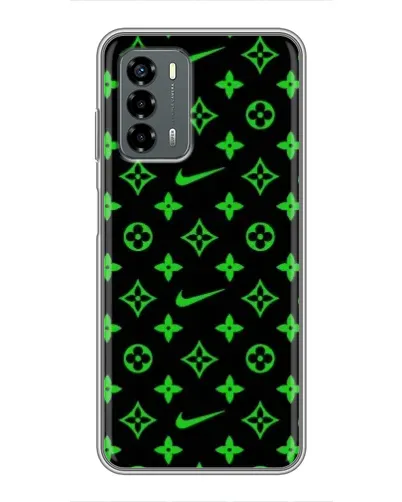 Чехол для Blade V40 Vita с картинкой «Неоновый принт LV»