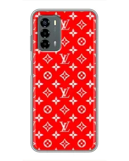 Чехол для Blade V40 Vita с картинкой «Яркий паттерн LV»