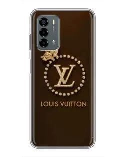 Чехол для Blade V40 Vita с картинкой «LV — золотая печать»