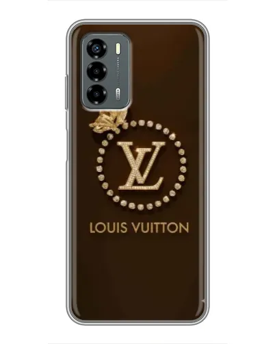 Чехол для Blade V40 Vita с картинкой «LV — золотая печать»
