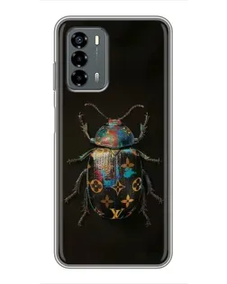 Чехол для Blade V40 Vita с картинкой «LV — мраморный принт»