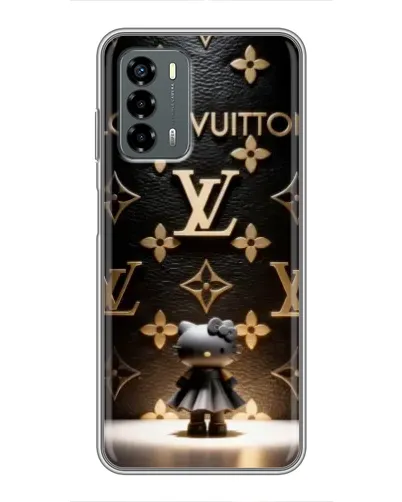 Чехол для Blade V40 Vita с картинкой «Монограмма с фигурой»