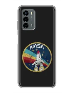 Чехол для Blade V40 Vita с картинкой «NASA — эмблема миссии»