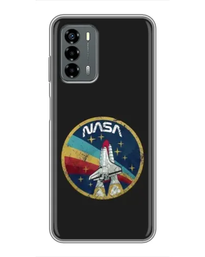 Чехол для Blade V40 Vita с картинкой «NASA — эмблема миссии»