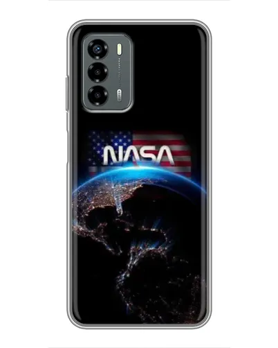 Чехол для Blade V40 Vita с картинкой «Земля из космоса NASA»