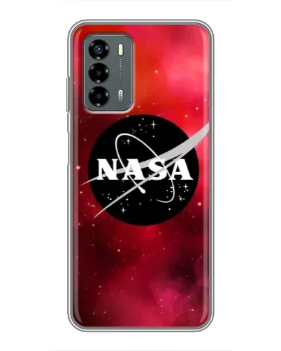 Чехол для Blade V40 Vita с картинкой «NASA — красная туманность»