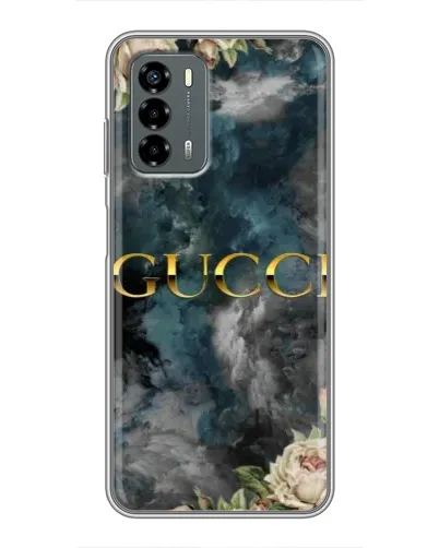 Чохол для Blade V40 Vita з картинкою «Абстрактні квіти Gucci»
