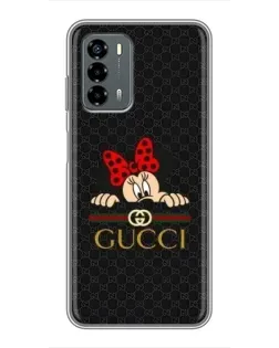 Чохол для Blade V40 Vita з картинкою «Мінні Маус Gucci — чорний»