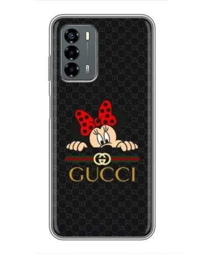 Чохол для Blade V40 Vita з картинкою «Мінні Маус Gucci — чорний»