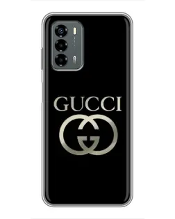 Чехол для Blade V40 Vita с картинкой «Gucci — золото на черном»