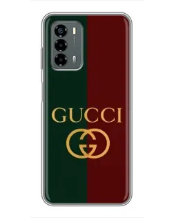 Чехол для Blade V40 Vita с картинкой «Gucci — темно-зеленый градиент»