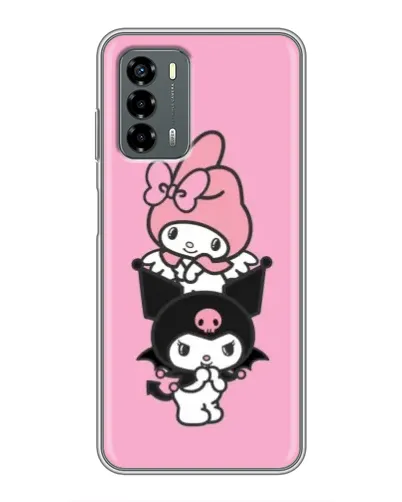 Чехол для Blade V40 Vita с картинкой «My Melody и Kuromi»