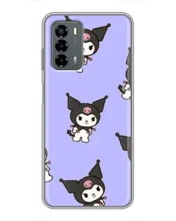 Чехол для Blade V40 Vita с картинкой «Паттерн с Kuromi»