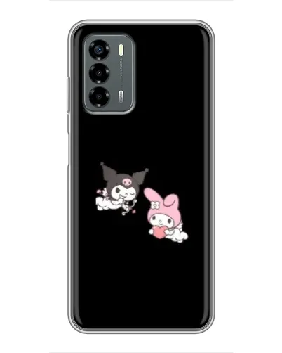 Чехол для Blade V40 Vita с картинкой «My Melody и Kuromi»