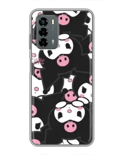 Чехол для Blade V40 Vita с картинкой «Паттерн голов Куроми»