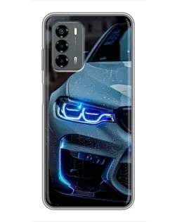 Чохол для Blade V40 Vita з картинкою «Погляд BMW з синіми фарами»