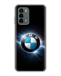 Чохол для Blade V40 Vita з картинкою «BMW — неонове сяйво»