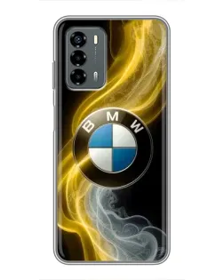 Чохол для Blade V40 Vita з картинкою «Золотистий дим BMW»